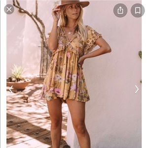 Spell Wild Bloom Romper Size S